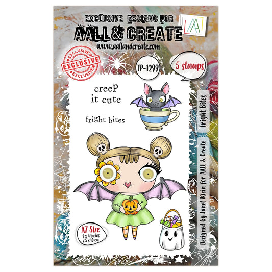 AALL & CREATE - A7 Stamps - Fright Bites #1299