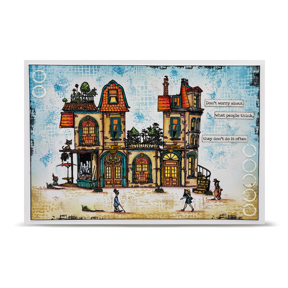 AALL & CREATE - A5 Stamps - Roofline Friends #1304