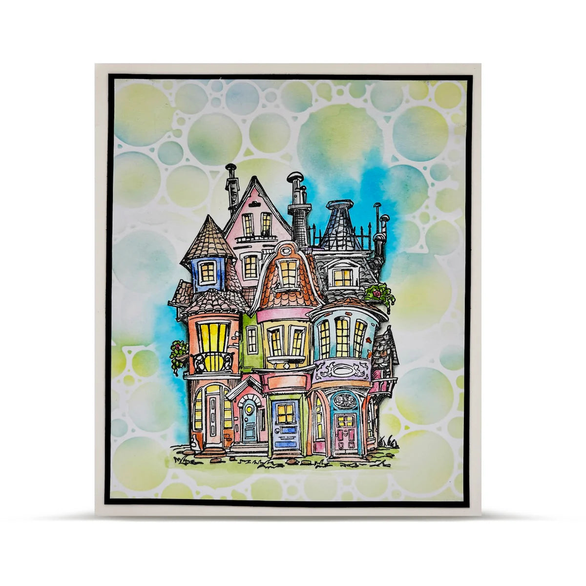 AALL & CREATE - A6 Stamps - Miniature Mansions #1306