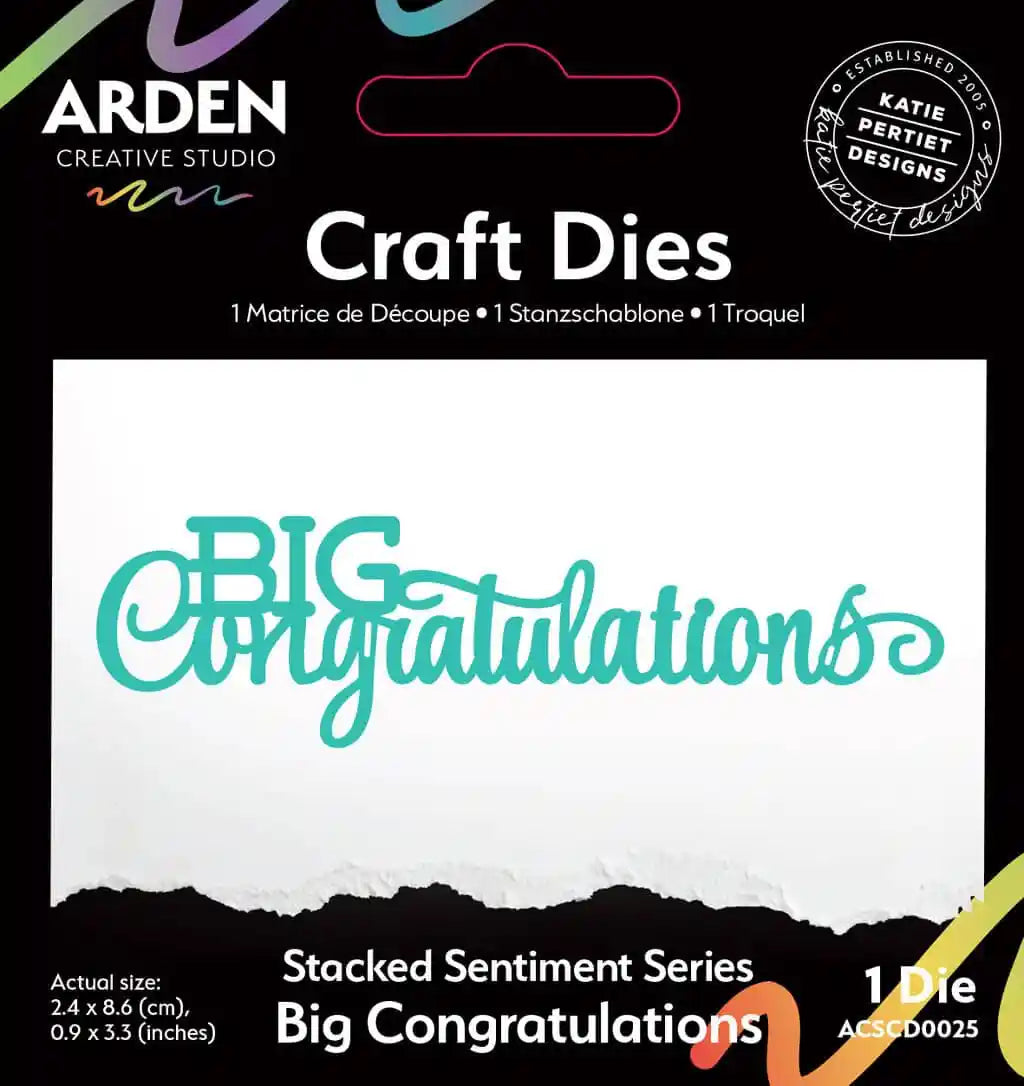 Arden Creative - Craft Dies Big Congratulations