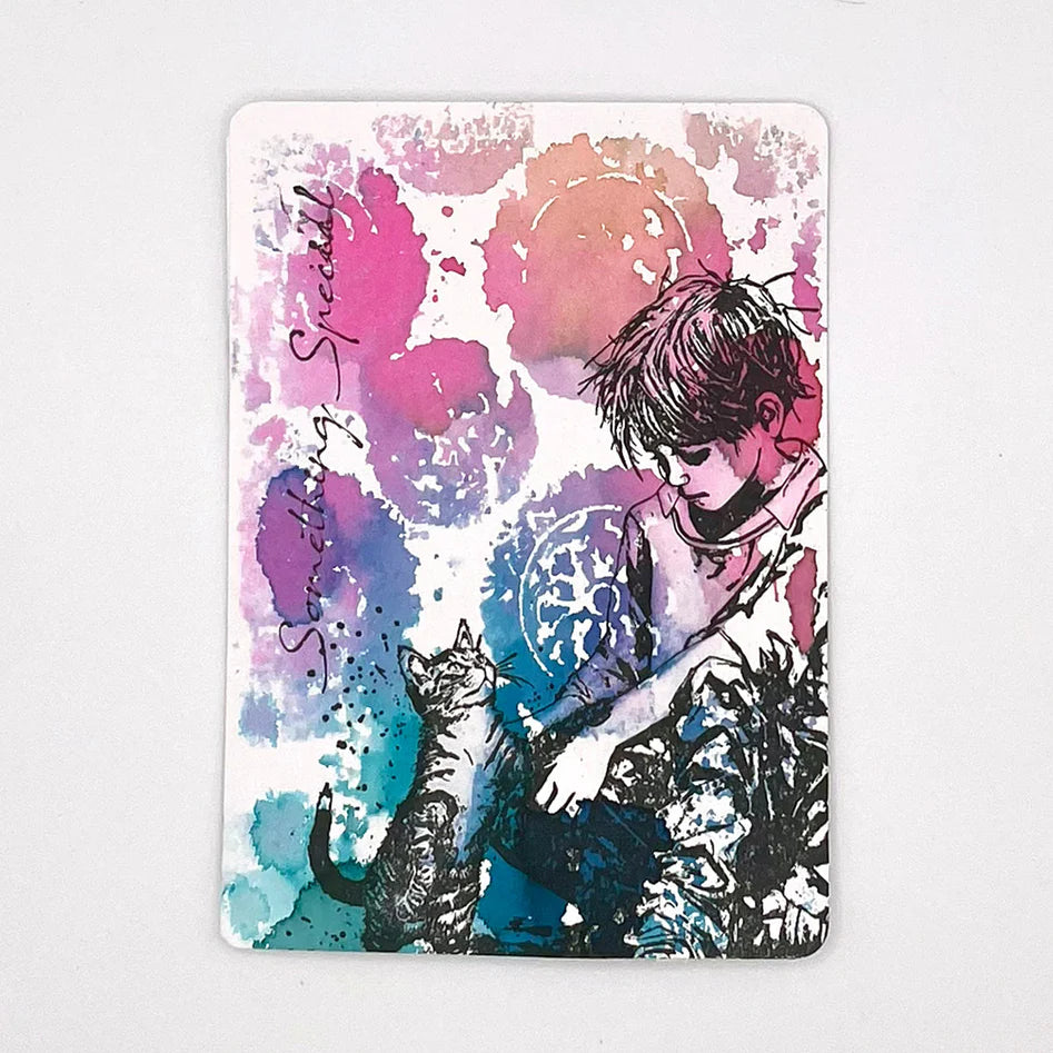 Cosmic Shimmer - Andy Skinner Pre Cut Mounted Stamp - Something Special