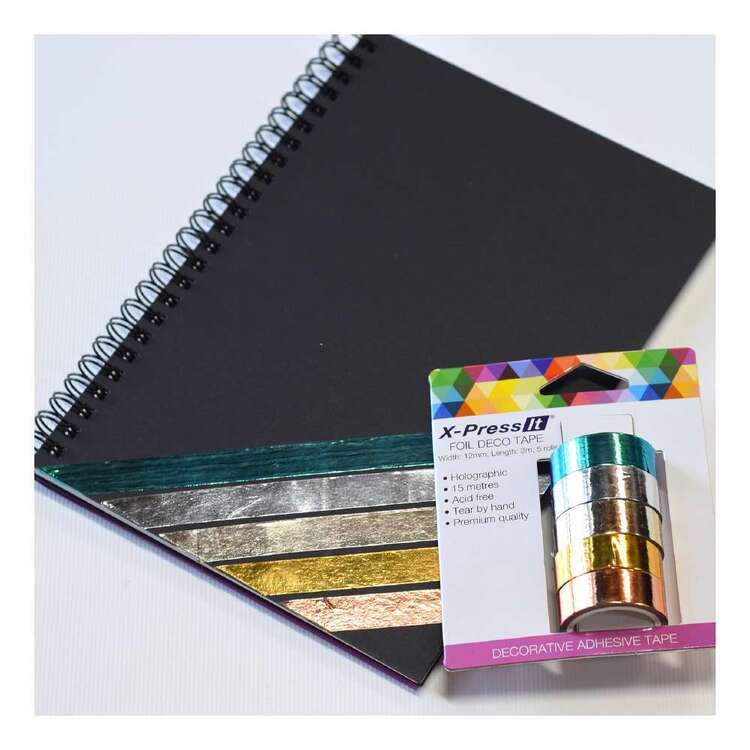 X-Press It Deco Tape Precious Metals 12mm