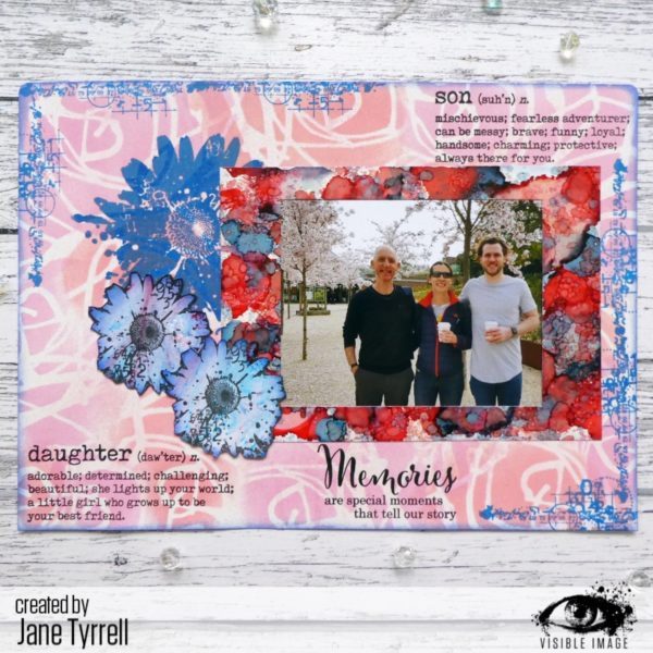 Visible Image clear stamps - Son Definition