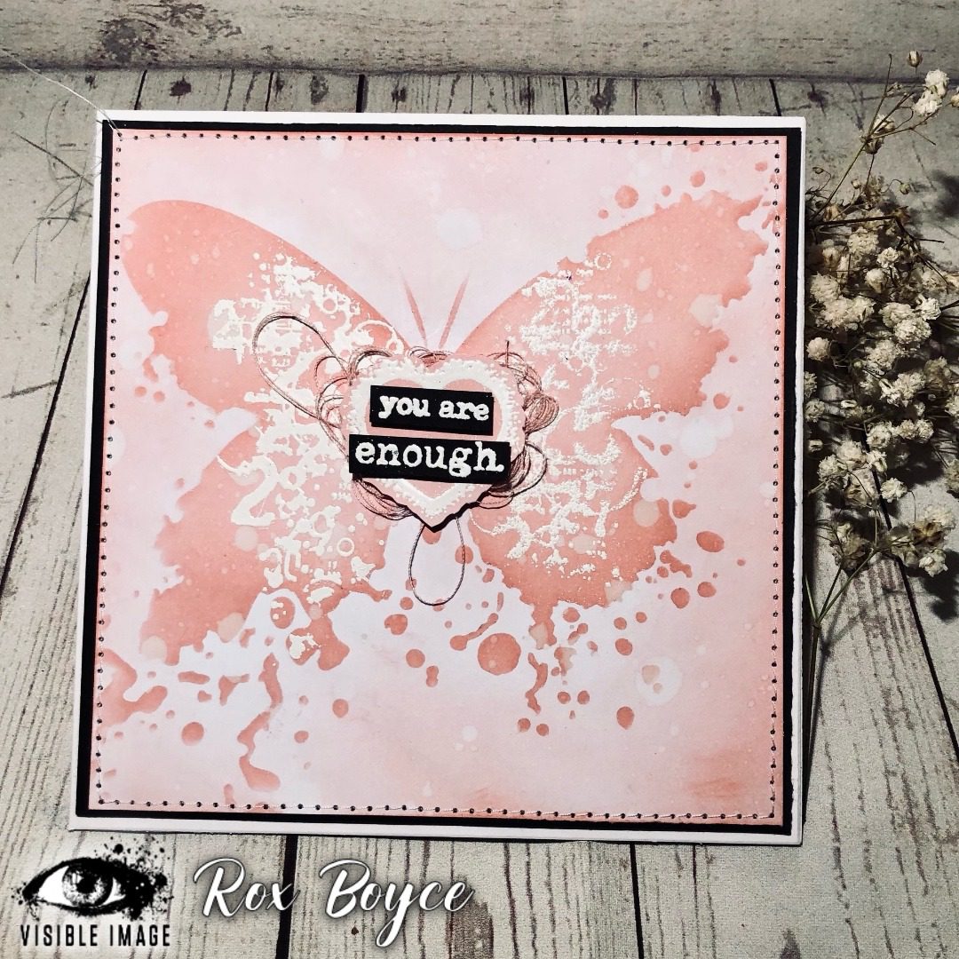 Visible Image Stencils -Butterfly Ink