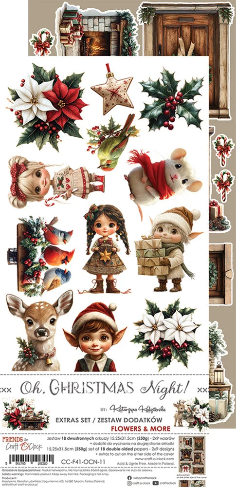 Craft O'Clock - Extras Set - Oh Christmas Night!