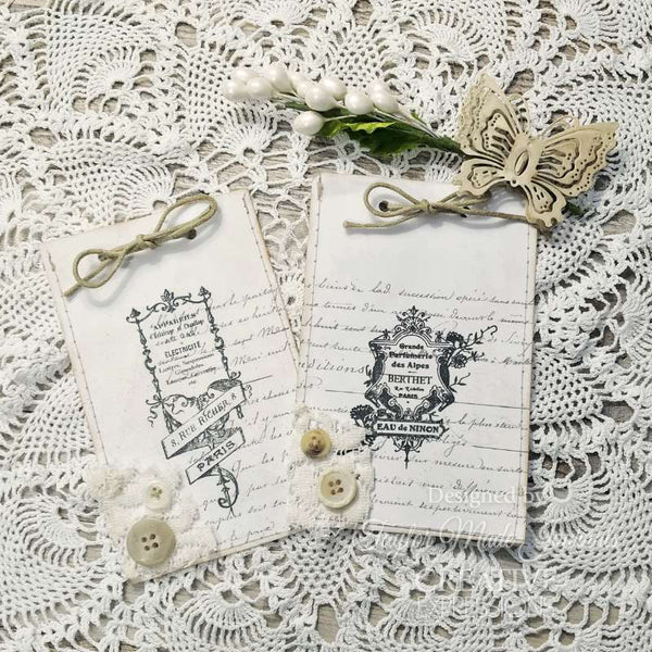 Creative Expressions Clear Stamp Set - French Ads 1