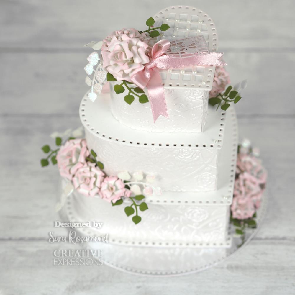 Creative Expressions - Craft Dies - Finishing Touches - Heart Leaf Flower