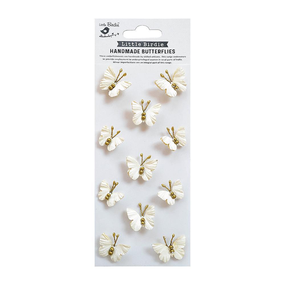 Little Birdie - Handmade Butterflies 11pc