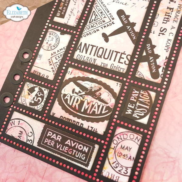 Elizabeth Craft Clear Stamps - Correspondence From The Past 2