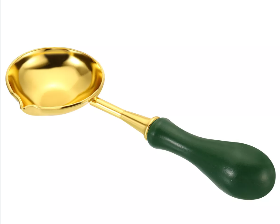 Seal Wax Melting Ladle Green