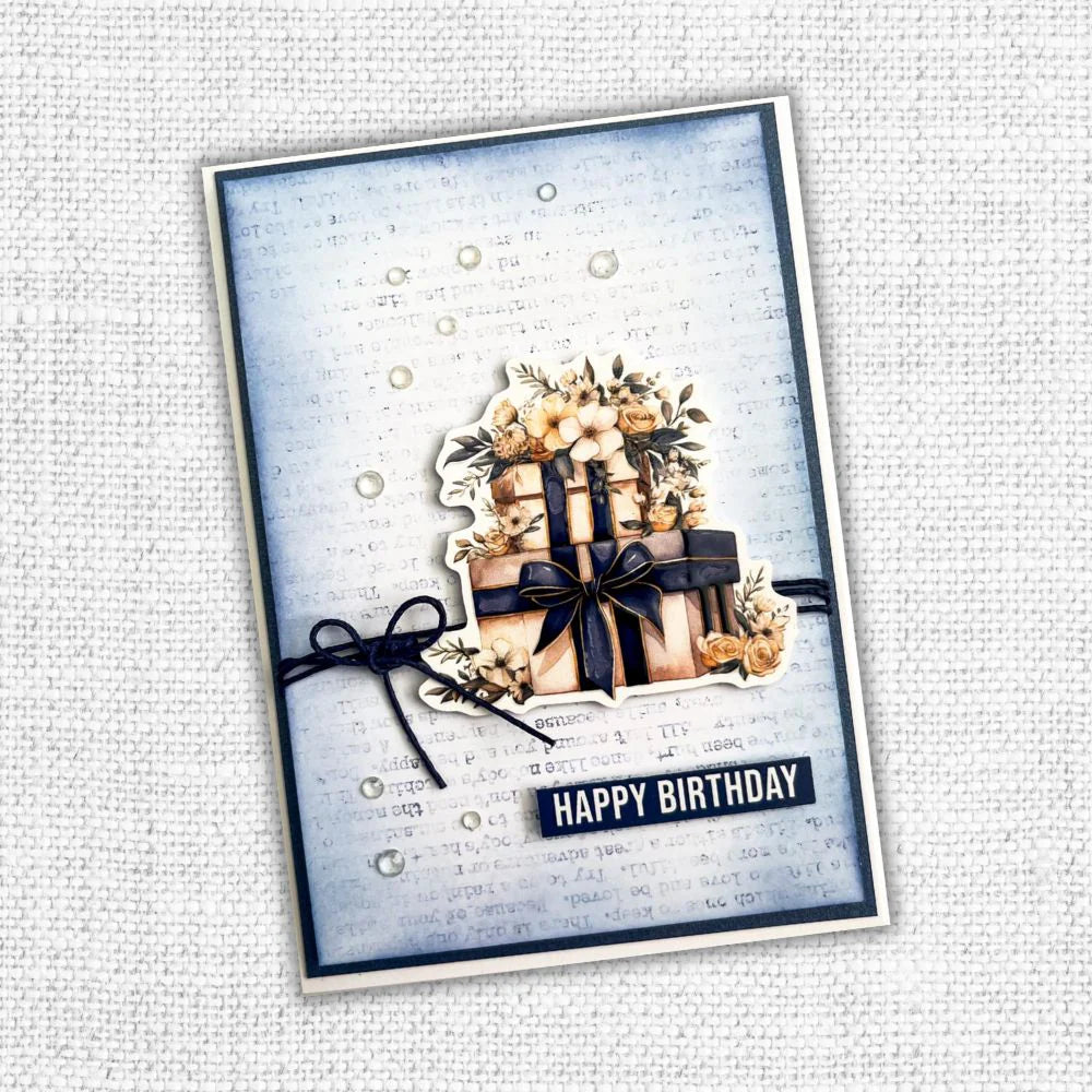 Paper Rose Embossed Die Cuts - Wedding Blooms