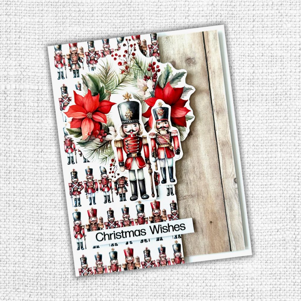 Paper Rose Embossed Die Cuts - Jolly Christmas 2.0