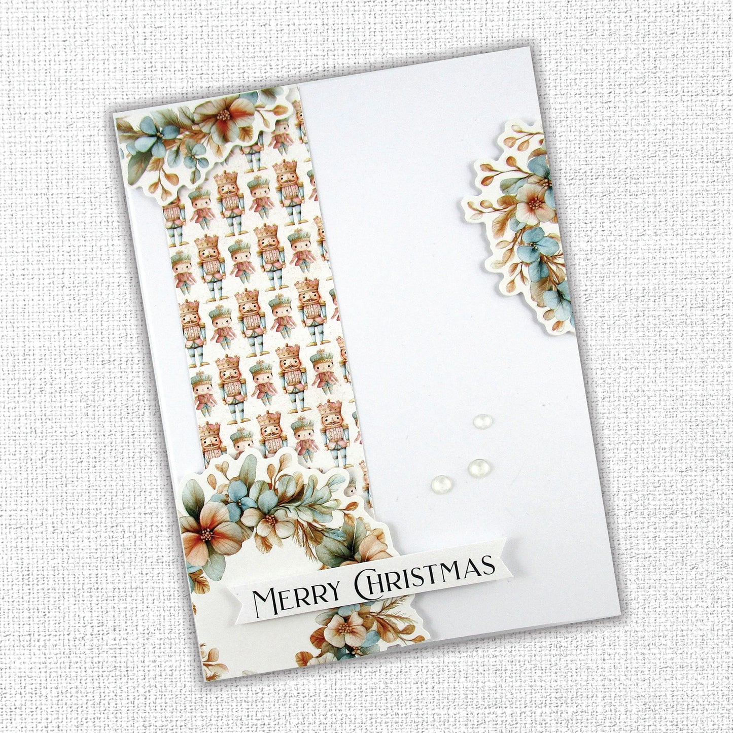 Paper Rose Embossed Die Cuts - Fairytale Christmas