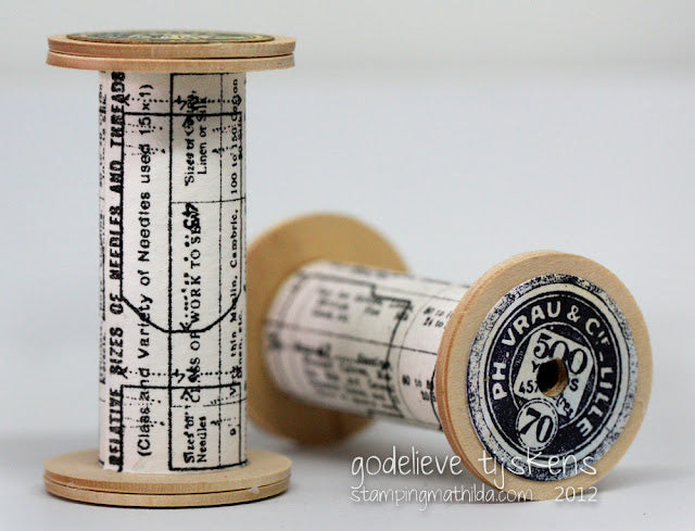 Rubber Stamp - Darkroom Door - Dressmaker
