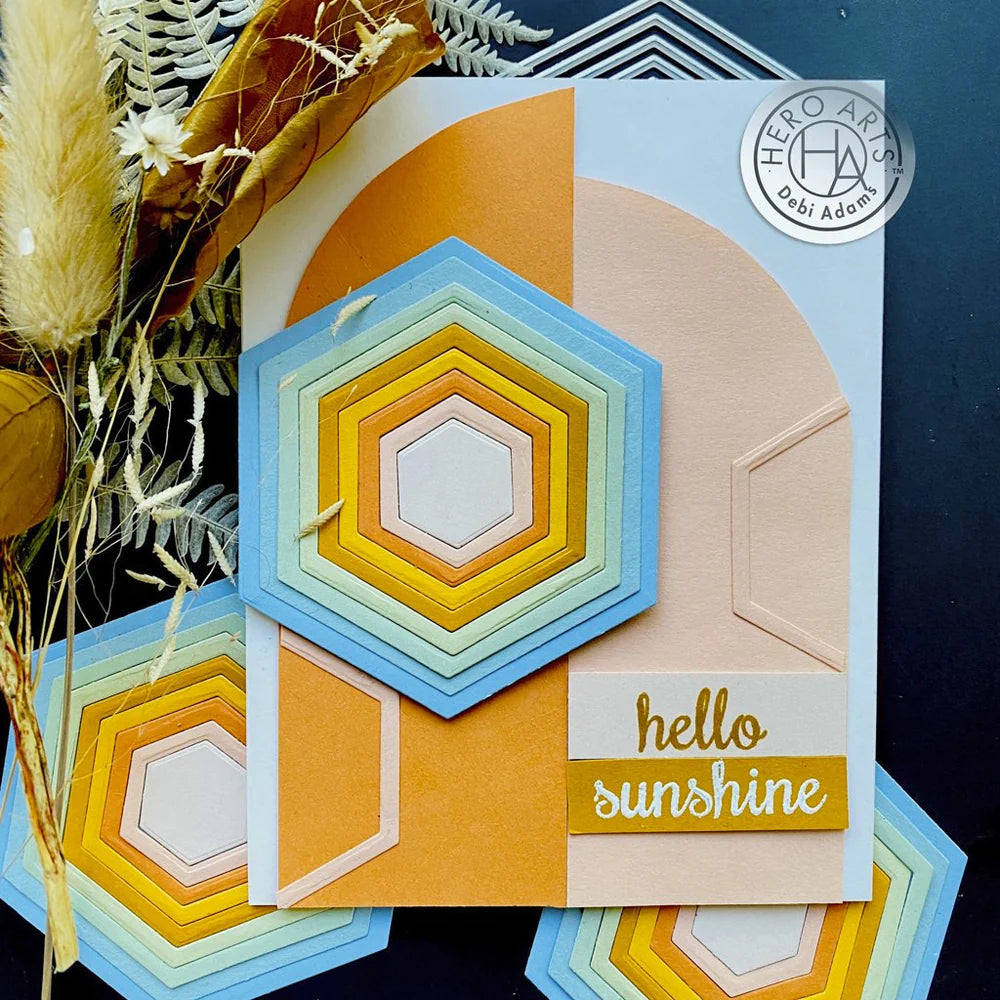 Hero Arts - Infinity Dies - Hexagons