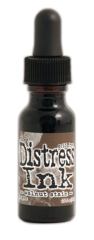 Distress Ink Reinker - Walnut Stain