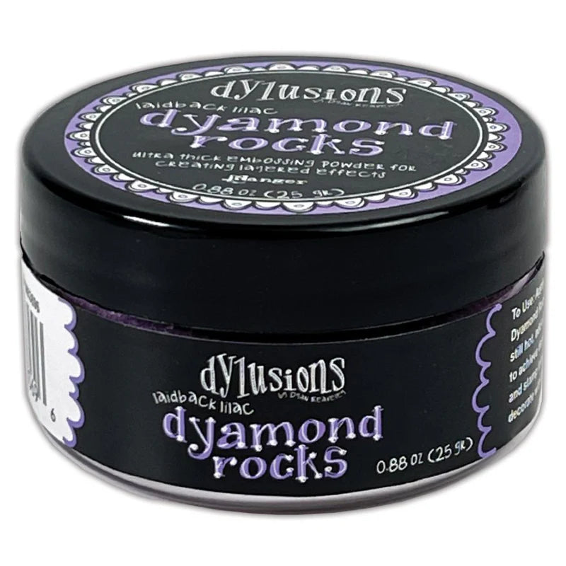 Dylusions - Dyamond Rocks - Laidback Lilac