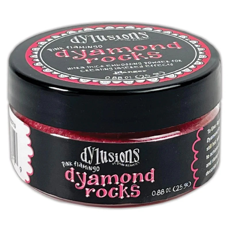 Dylusions - Dyamond Rocks - Pink Flamingo
