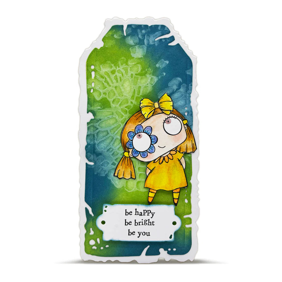 AALL & CREATE - 6X6 Stencil - Abstract 21 # PC - 243