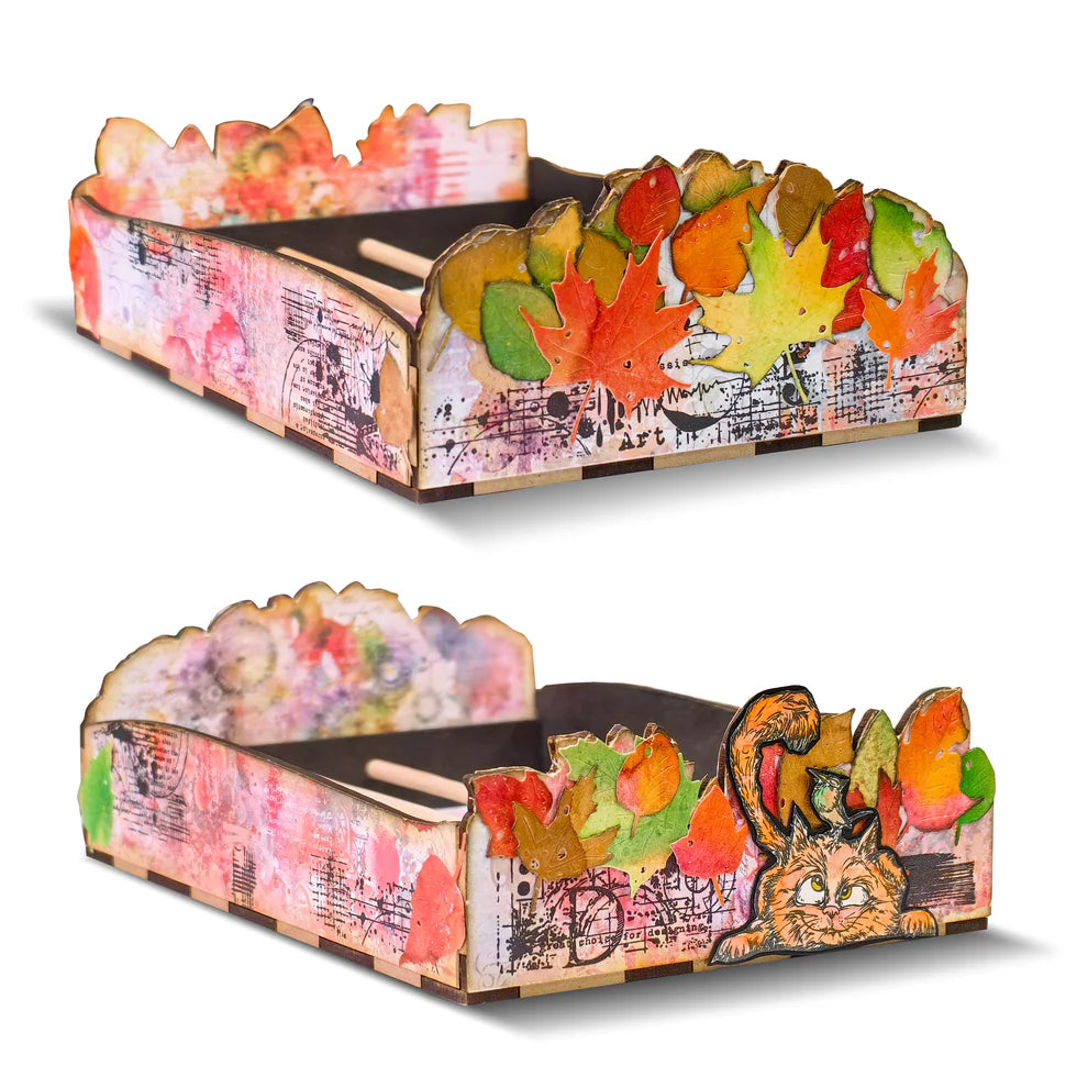 AALL & CREATE - A5 Design Papers - Colourful Cascade #6