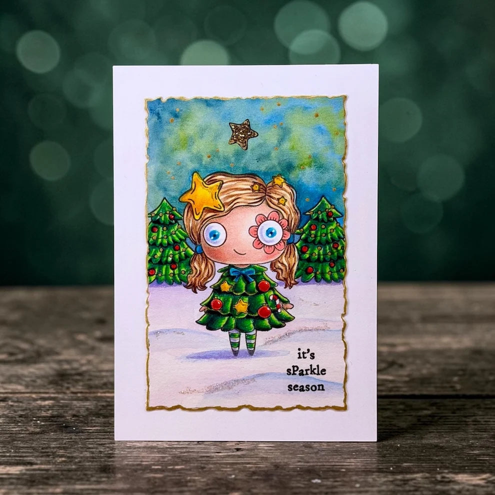 AALL & CREATE - A7 Stamps -Sparkle Season #1393