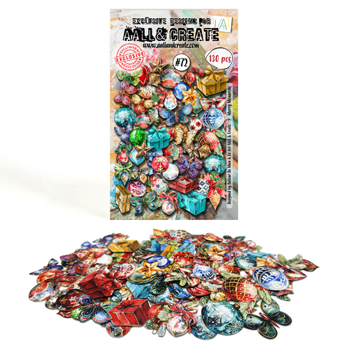 AALL & CREATE - Ephemera Die Cuts - Merry Monarchs #72