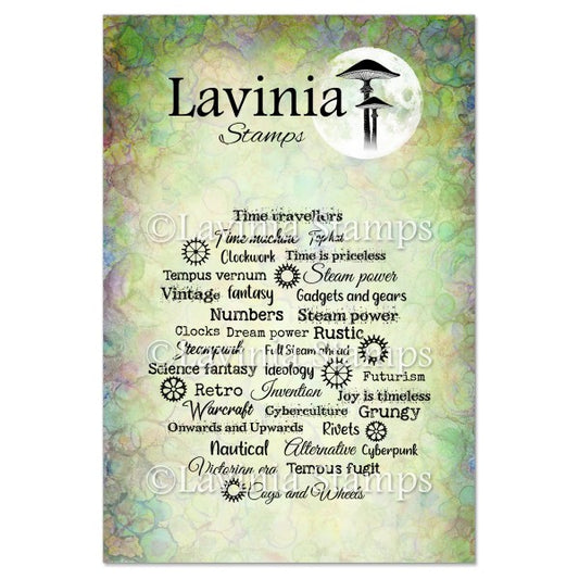 Lavinia Stamps - Steampunk Script