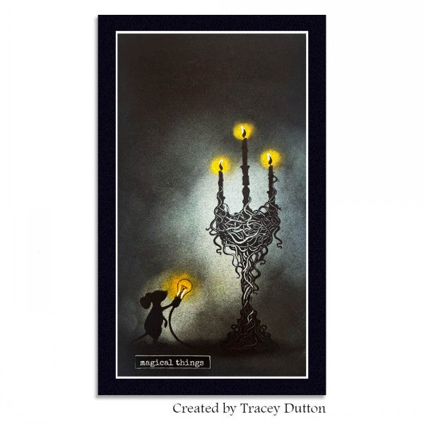 Lavinia Stamps - Vine Candelabra