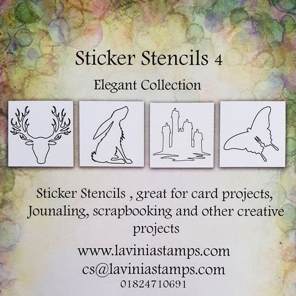 Lavinia Stamp - Elegant Collection - Sticker Stencils 4
