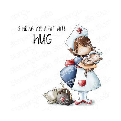 Stamping Bella - Cling Stamps - Tiny Townie Nurse