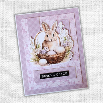 Paper Rose - Papercuts Card Making Kits - February 2025 Vintage Easter