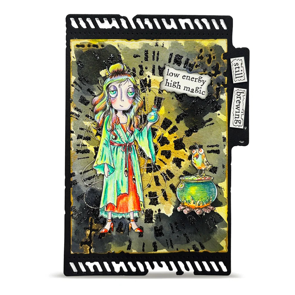AALL & CREATE - A7 Stamps - Mystic Dee #1428