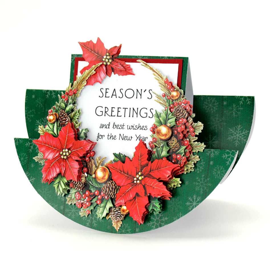 Katy Sue - Die Cut 3D decoupage - Christmas Flowers