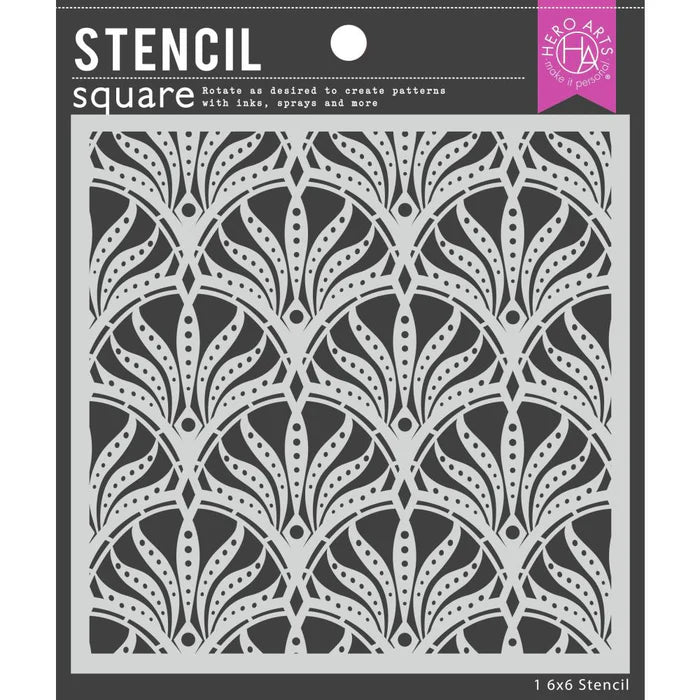 Hero Arts - Stencils - Art Deco