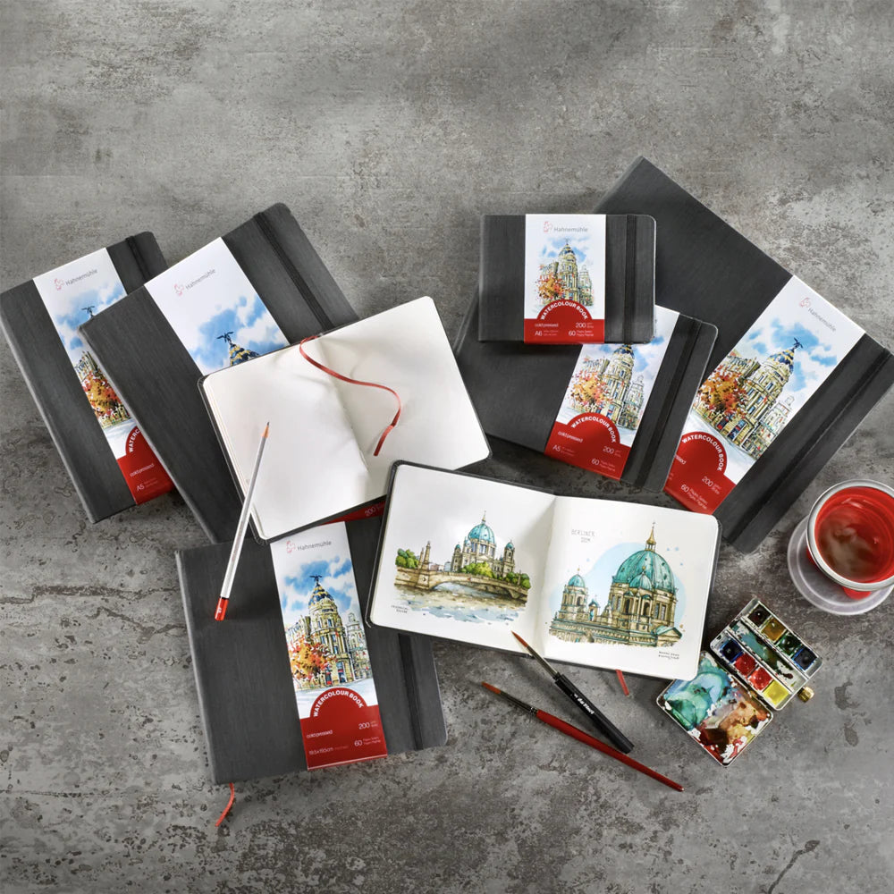 Hahnemuhle Watercolour Book 200gsm 14 x 14cm