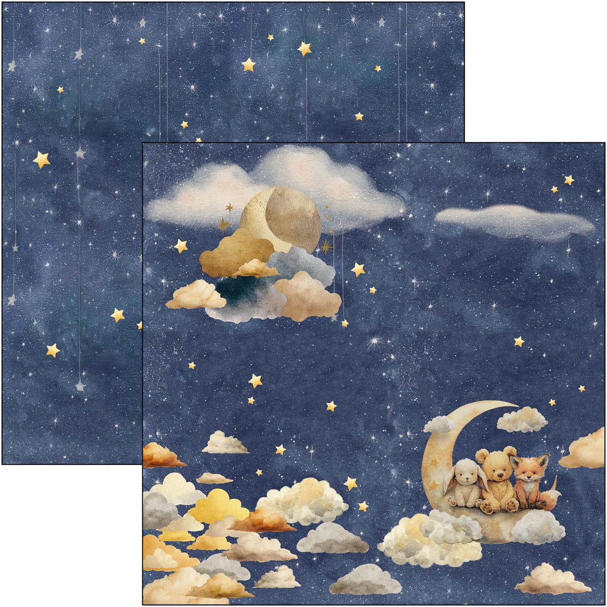 Ciao Bella - Lunibloom Paper Pad 12″x12″ 12/Pkg