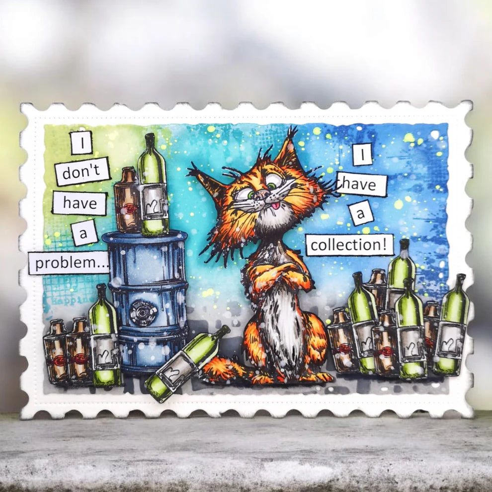 AALL & CREATE - A6 Stamps - Grumpy Traveler #1273