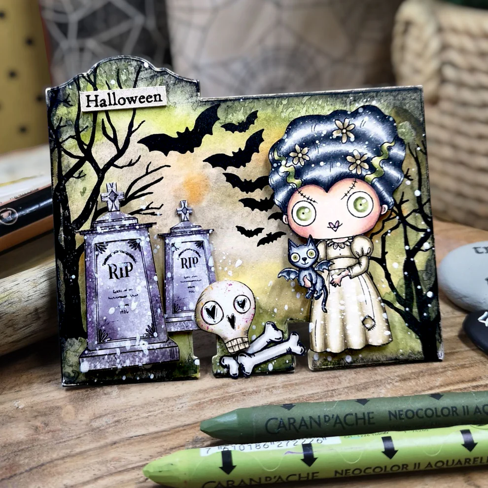 AALL & CREATE - A7 Stamps - Frankie's Bride