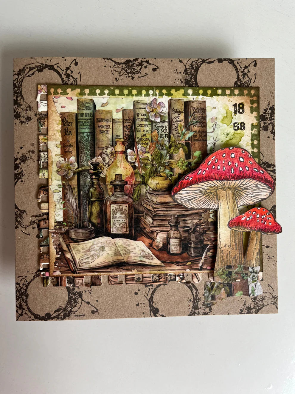 AALL & CREATE - A8 Stamps - Cirque # 1162