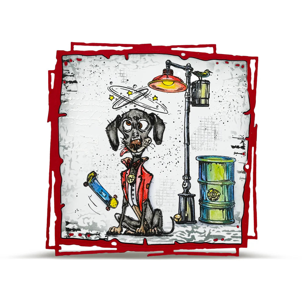 AALL & CREATE - A6 Stamps - Wacky Woof Tales #1270