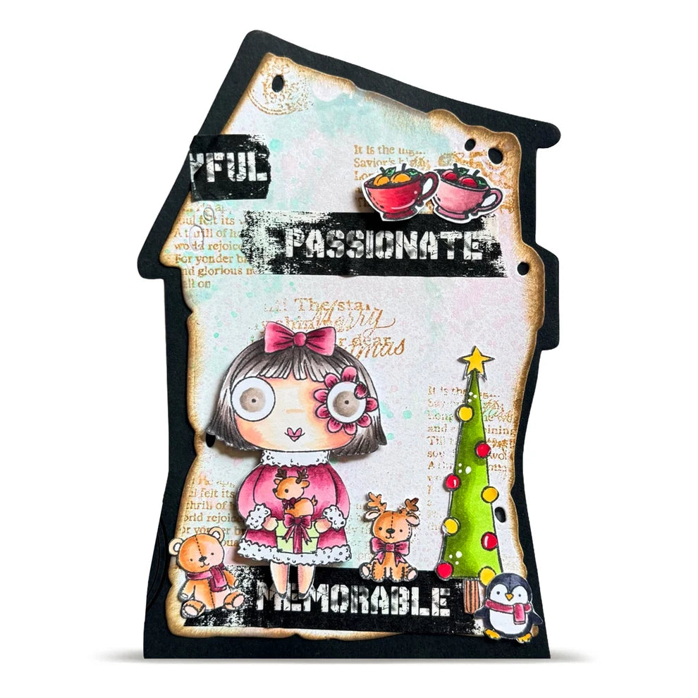 AALL & CREATE - A7 Stamps - North Pole Toy Company #1392