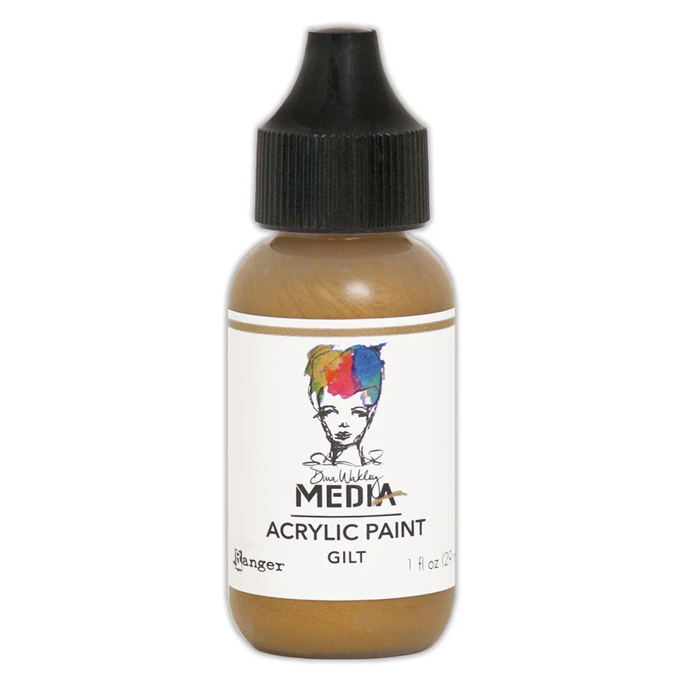 Dina Wakley Media - Acrylic Paint - Gilt