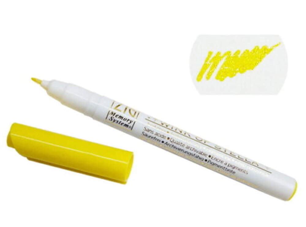 Zig - Wink Of Stella Pen - Glitter Yellow