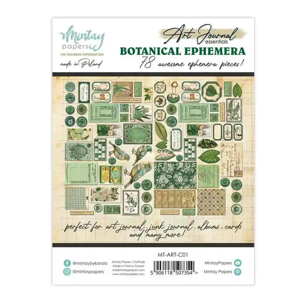 Mintay Papers - Art Journal Essentials – Botanical Ephemera