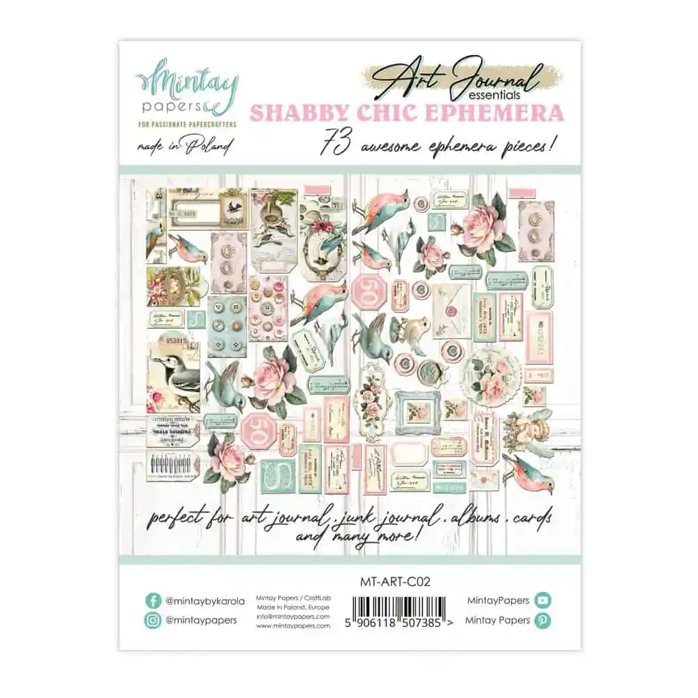 Mintay Papers - Art Journal Essentials – Shabby Chic Ephemera
