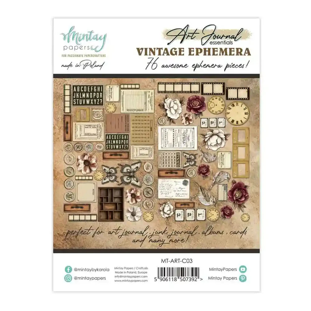 Mintay Papers - Art Journal Essentials – Vintage Ephemera