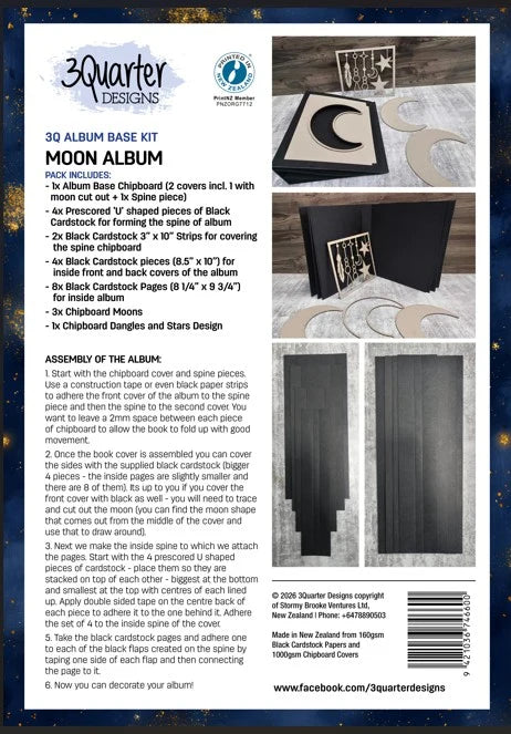 3 Quarter Designs 3Q Base Kit - Moon Album