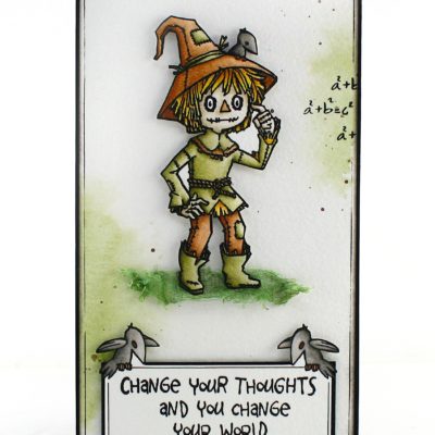 Visible Image Co-Ordinating Dies Oz Scarecrow