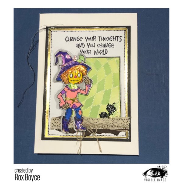 Visible Image clear stamps -Oz Scarecrow