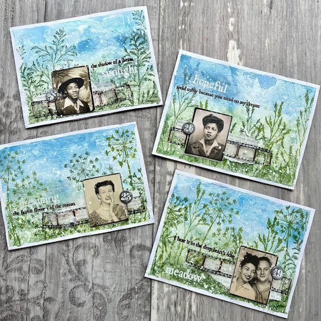Eclectica³ Alison Bomber Pressed Grasses Umbels 41